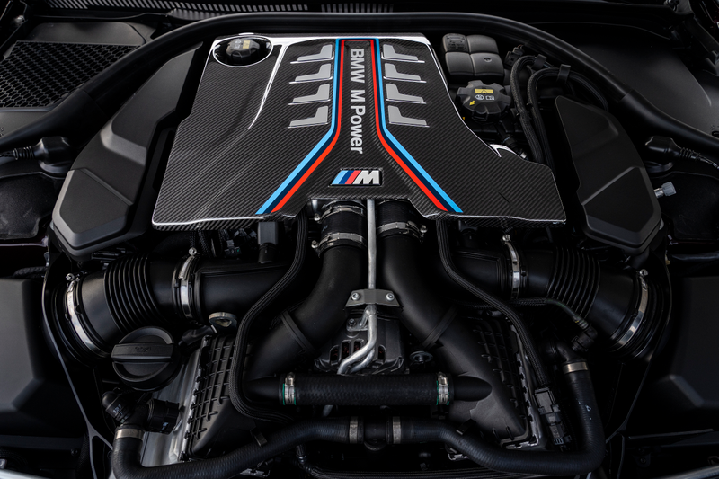 Illustration for article entitled Just Look How Purple This 600hp BMW M8 Gran Coupe is